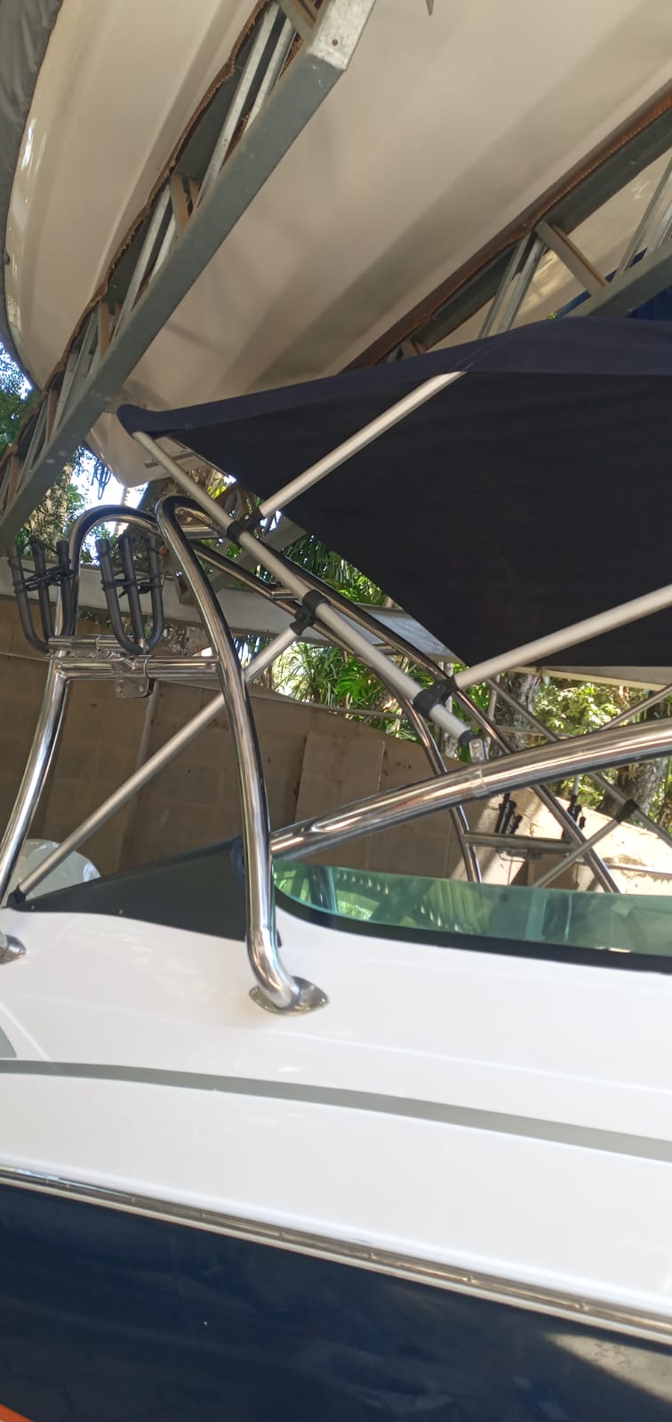 Targa em aço inox p/ esqui e wakeboard