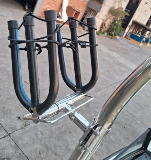 Targa em aço inox p/ esqui e wakeboard