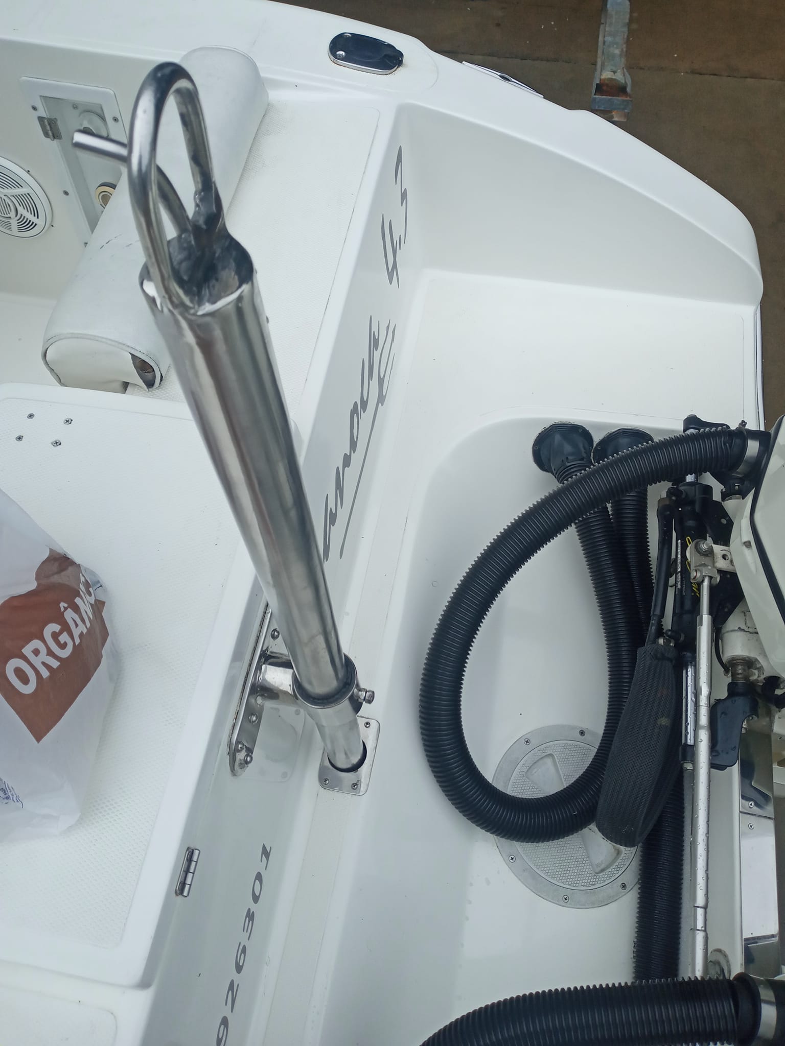Mastros em ao inox  para esqui, wakeboard e/ou boia