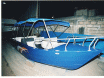 Barco de duralumínio Malloy para transporte de passageiros modelo Marlim